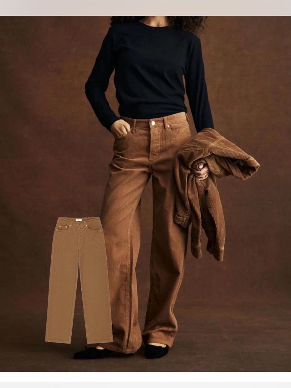 Parke Brown Corduroy Pants